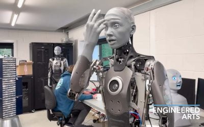 A Big Leap in robots industry made by engineered Arts
